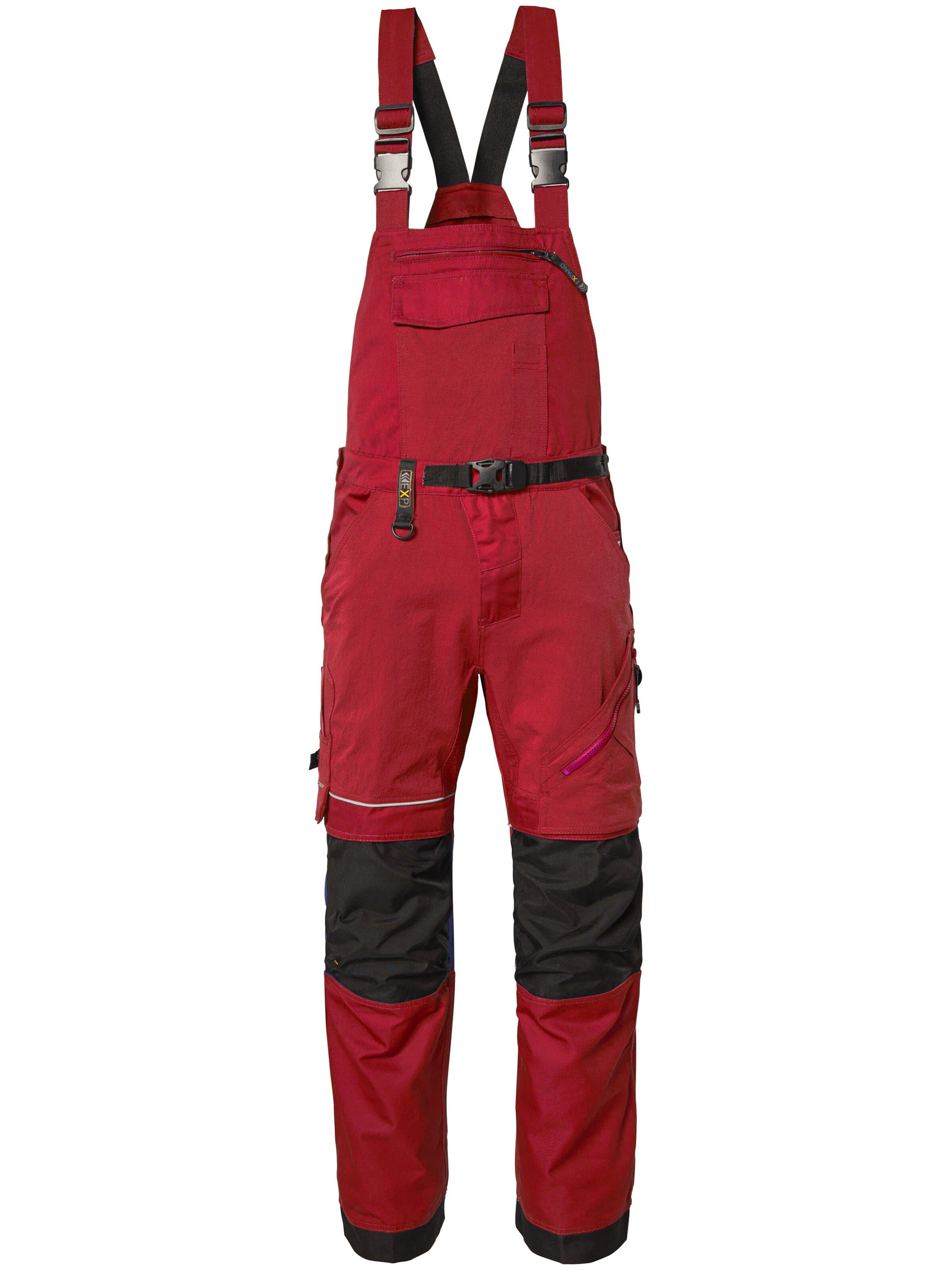 Expand Overalls in Red: front