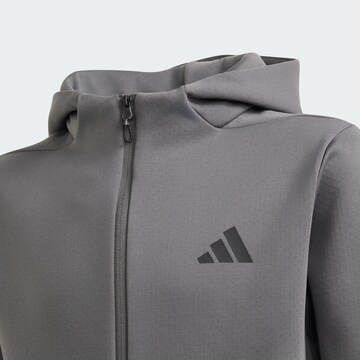 ADIDAS SPORTSWEAR Sportovní mikina 'Z.N.E.' – šedá