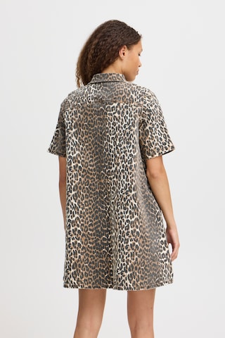 Pulz Blousejurk 'JANNAH ' in Bruin