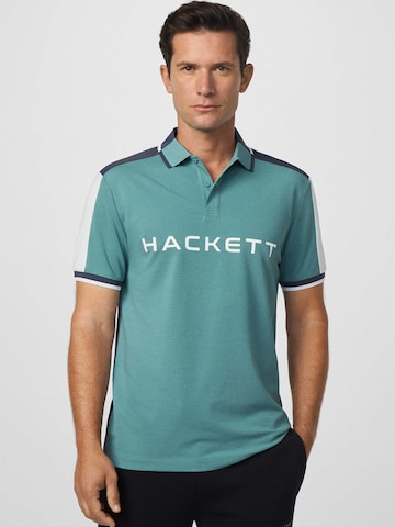 Hackett London Shirt in Groen: voorkant