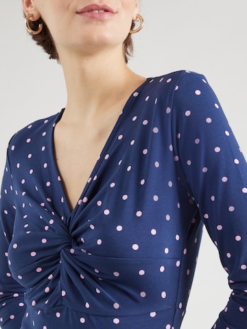 Blutsgeschwister Kleid 'Hot Knot' in Blau