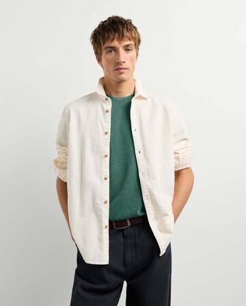 Pepe Jeans - Ajuste regular Camisa 'RIVER' en blanco