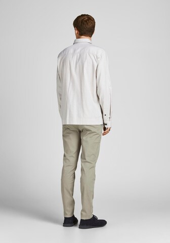 Coupe slim Pantalon chino 'JPSTMarco JJFred' JACK & JONES en beige : devant