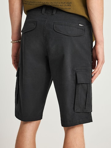 regular Pantaloni cargo di Funky Buddha in nero