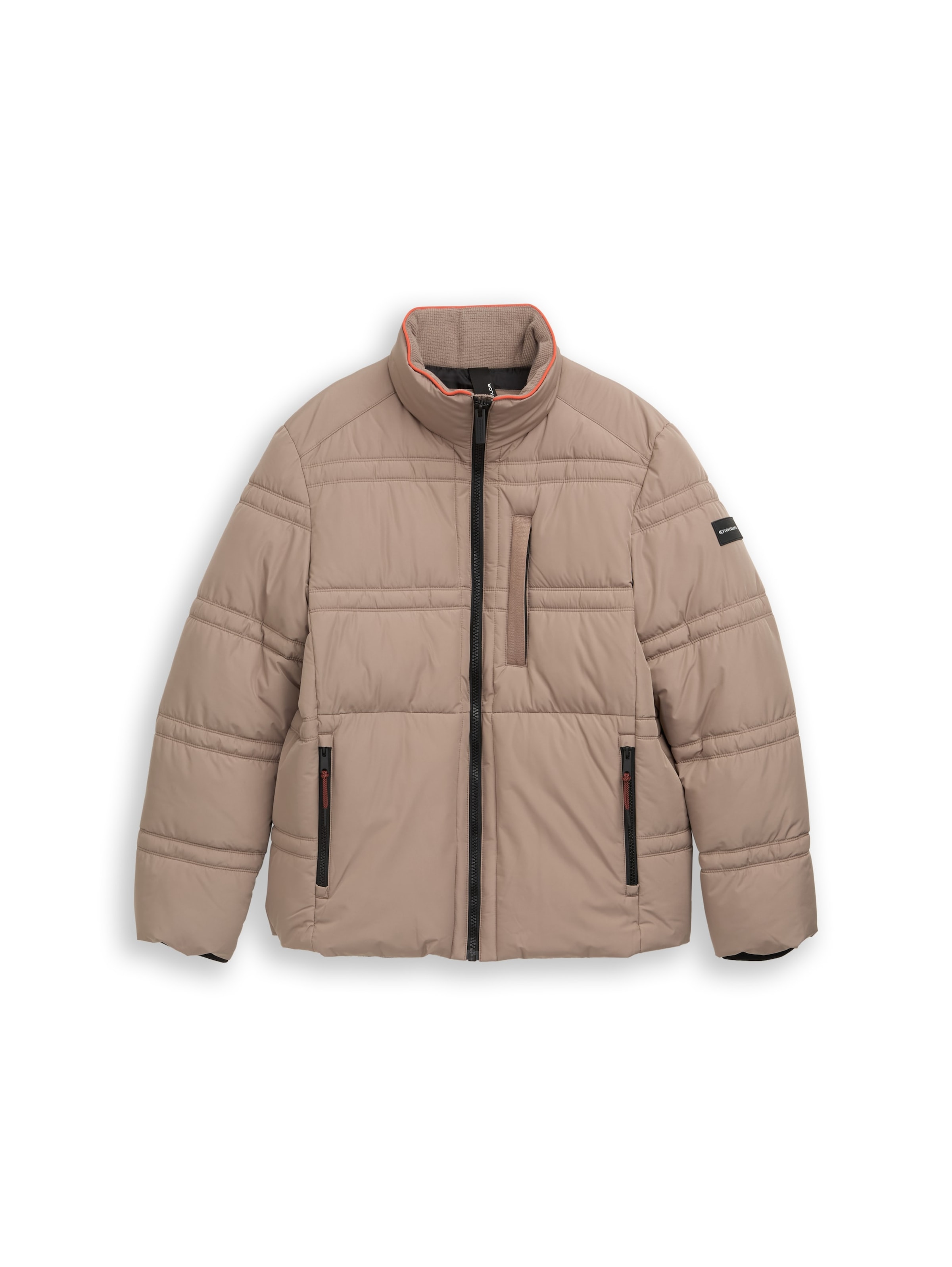 TOM TAILOR Winter jacket in Brown: front