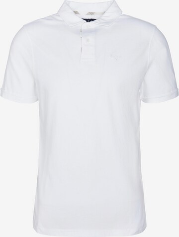 T-Shirt 'Kirkhill' Barbour en blanc : devant