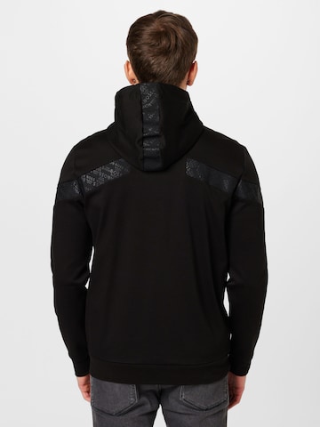 BOSS Sweat jacket 'Saggy Mirror' in Black