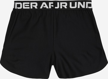 juoda UNDER ARMOUR Standartinis Sportinės kelnės 'Play Up'