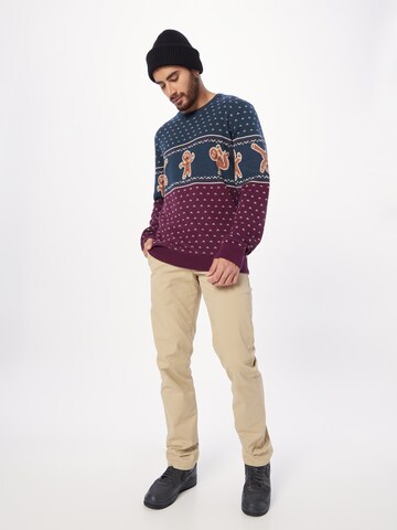 Iriedaily Sweater 'Cookieman' in Blue