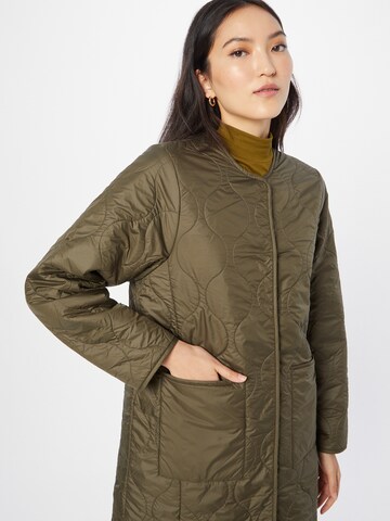 Manteau mi-saison rosemunde en vert