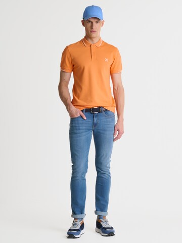 T-Shirt 'POLIAN' BIG STAR en orange
