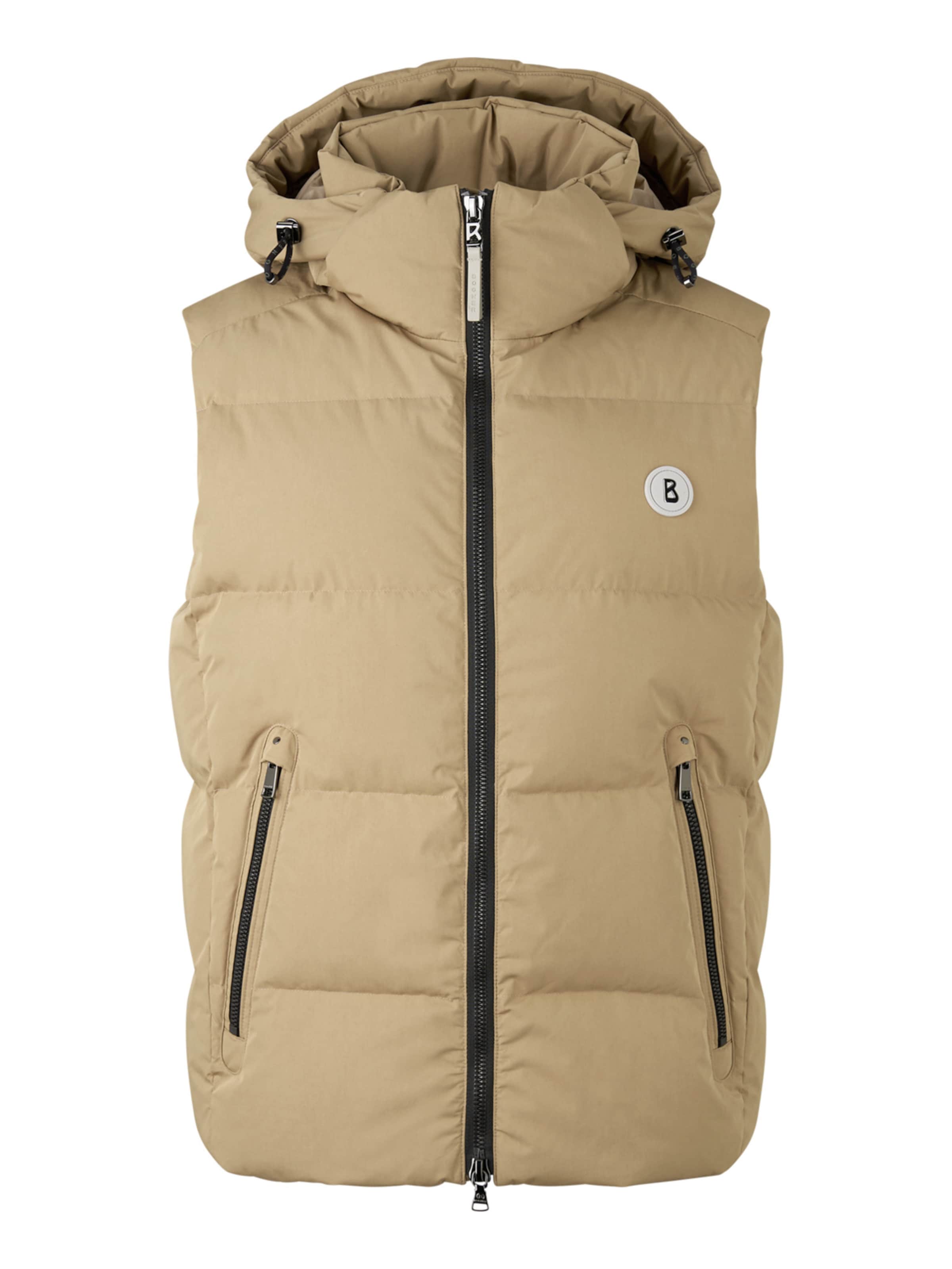 BOGNER Weste 'Jimmy' in Beige: Vorderseite