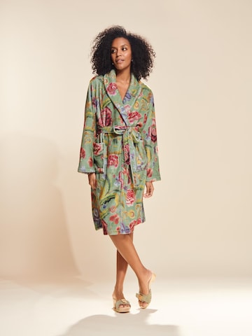 ESSENZA Long Bathrobe in Green