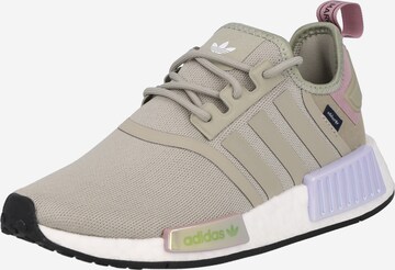 ADIDAS ORIGINALS Platform trainers 'NMD R1' in Grey: front