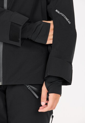 SOS Skijacke 'Gravity' in Schwarz