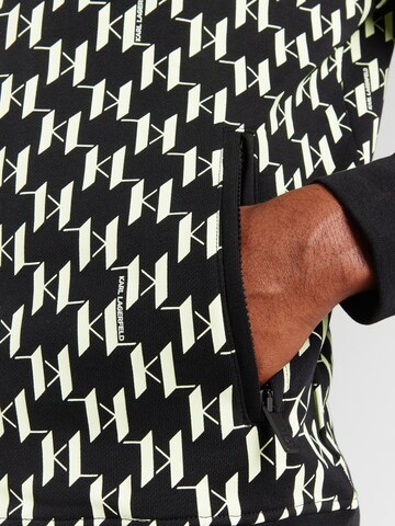 Karl Lagerfeld Ζακέτα φούτερ σε μαύρο