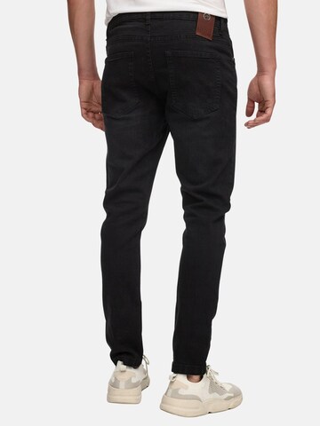 Tazzio Slimfit Jeans 'A109' in Schwarz