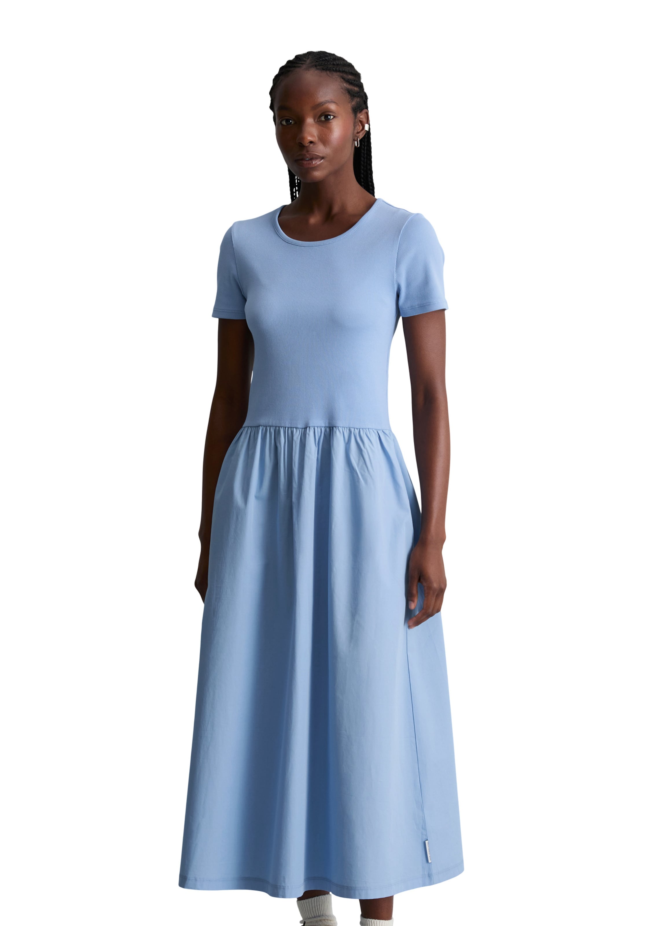 Marc O'Polo DENIM Jurk in Blauw: voorkant