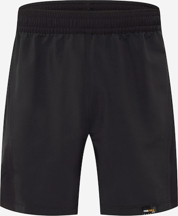 ADIDAS SPORTSWEAR Workout Pants 'Cordura' in Black: front