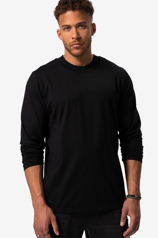 T-Shirt STHUGE en noir : devant