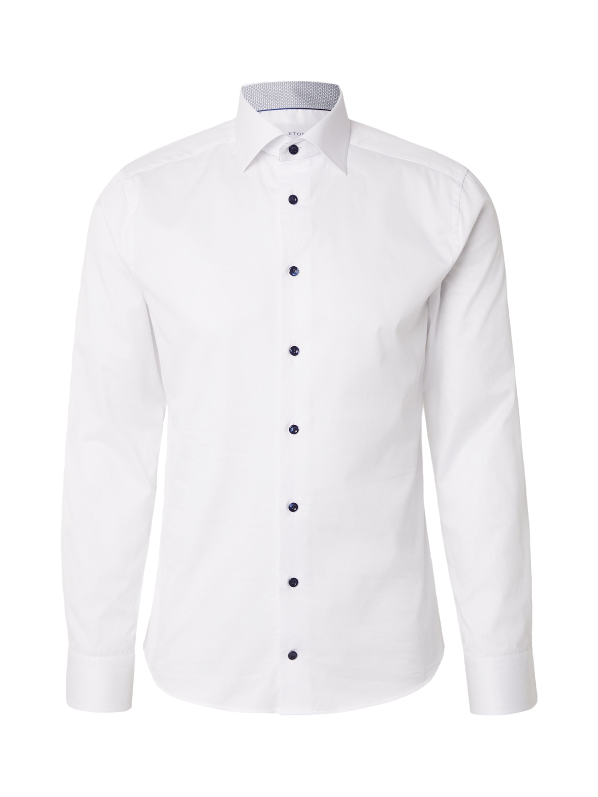 Super Slim Fit Camicia di ETON in bianco: frontale