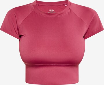 IZIA Shirt in Roze: voorkant