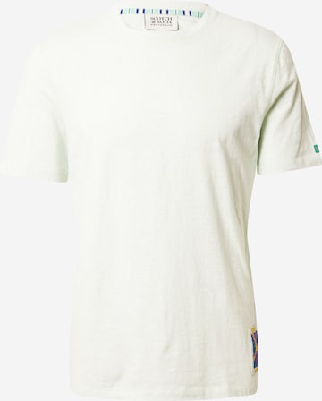 T-Shirt SCOTCH & SODA en vert : devant