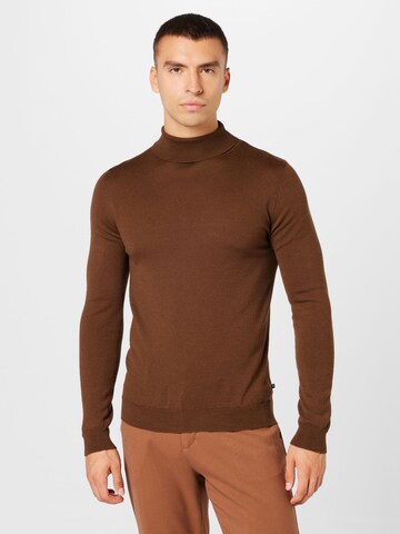 Matinique Regular Fit Pullover 'Parcusman' in Braun: predná strana