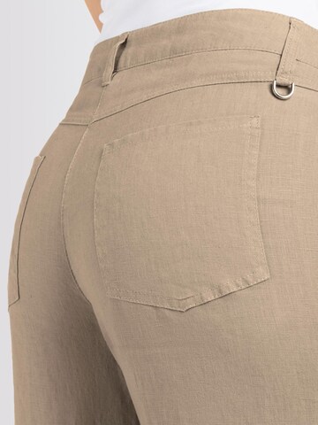 MAC Loose fit Pants 'Nora' in Beige