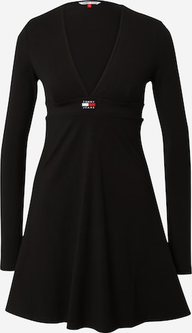 Tommy Jeans - Vestido en negro: frente