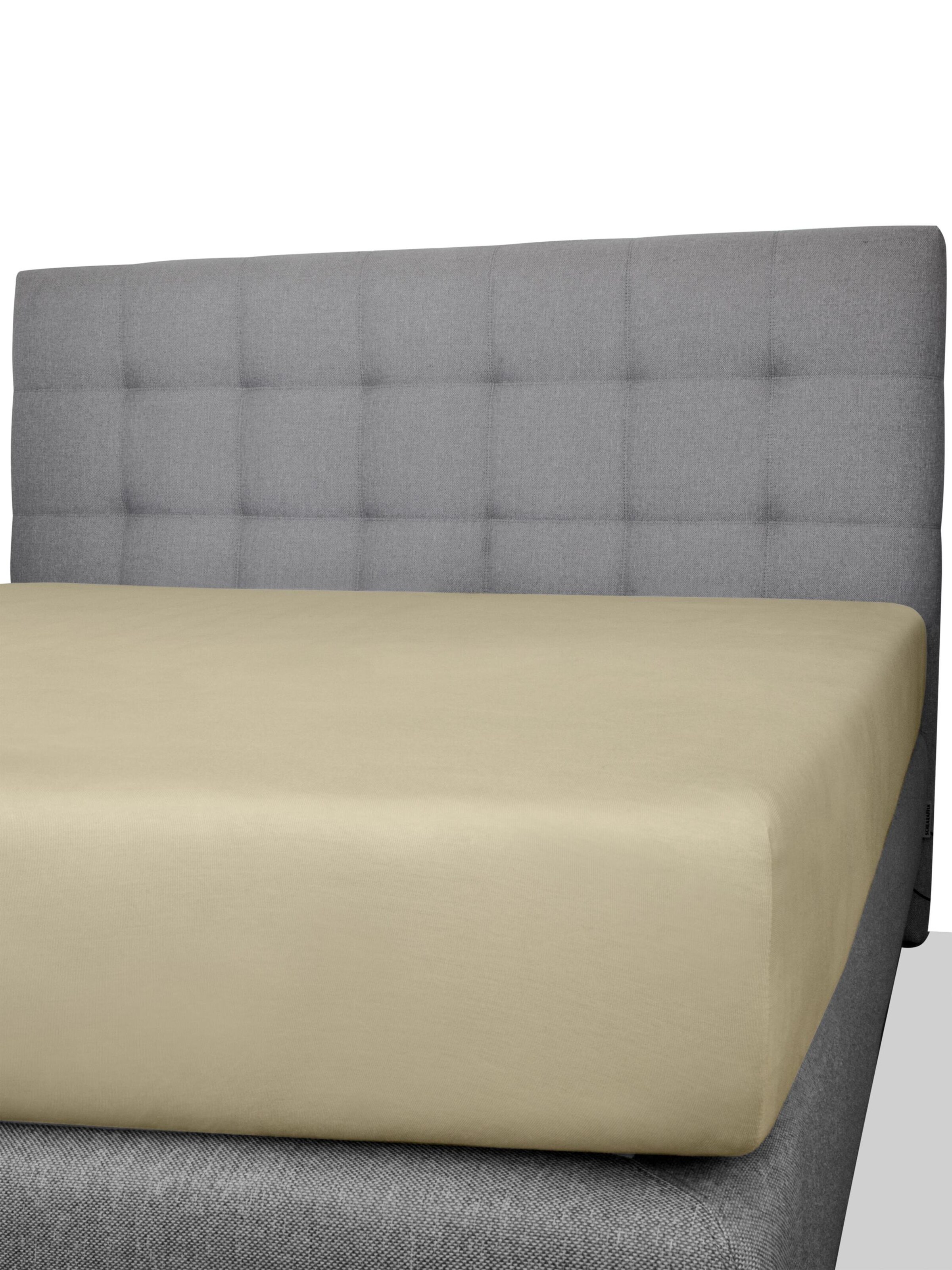 Aspero Bed Sheet 'Macau' in Beige