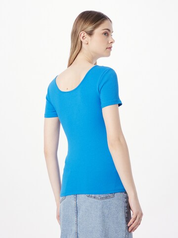 PIECES T-Shirt 'KITTE' in Blau