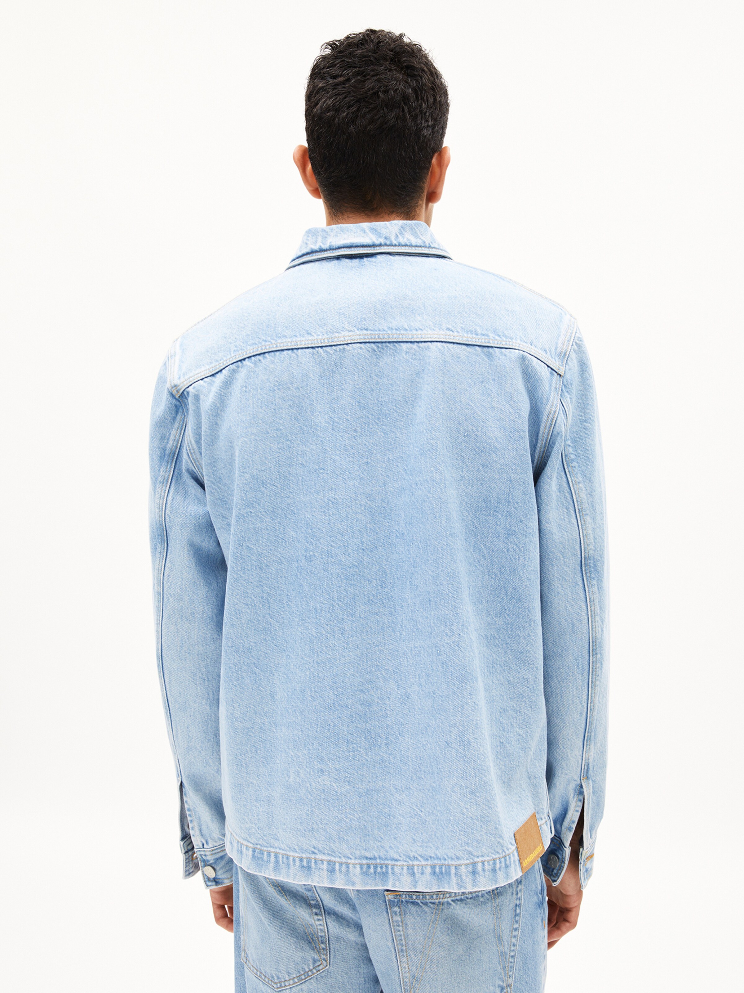 ARMEDANGELS Between-season jacket 'EVAAN' in Blue