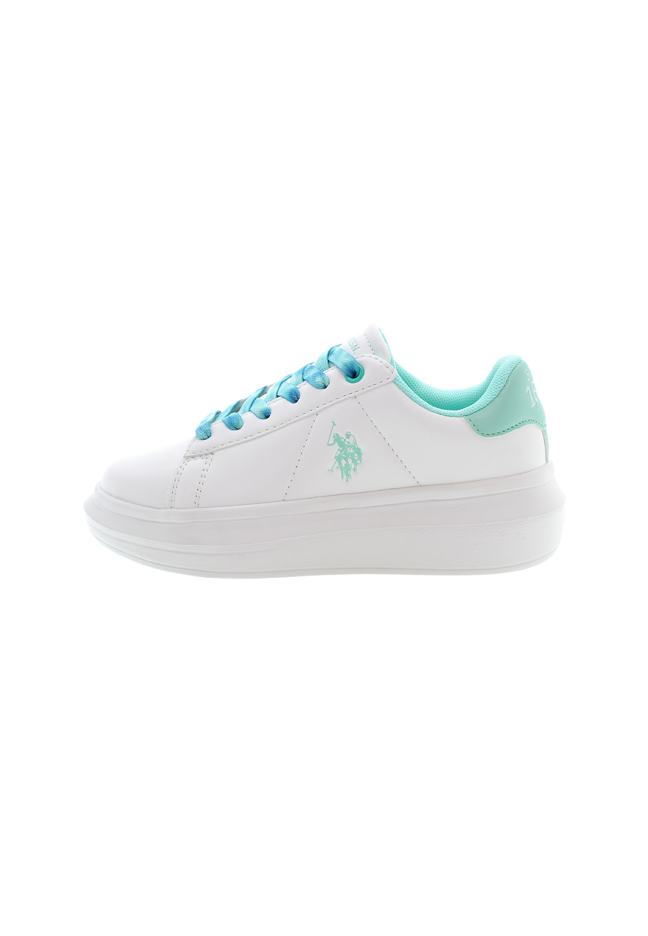 Sneaker di U.S. POLO ASSN. in bianco: frontale