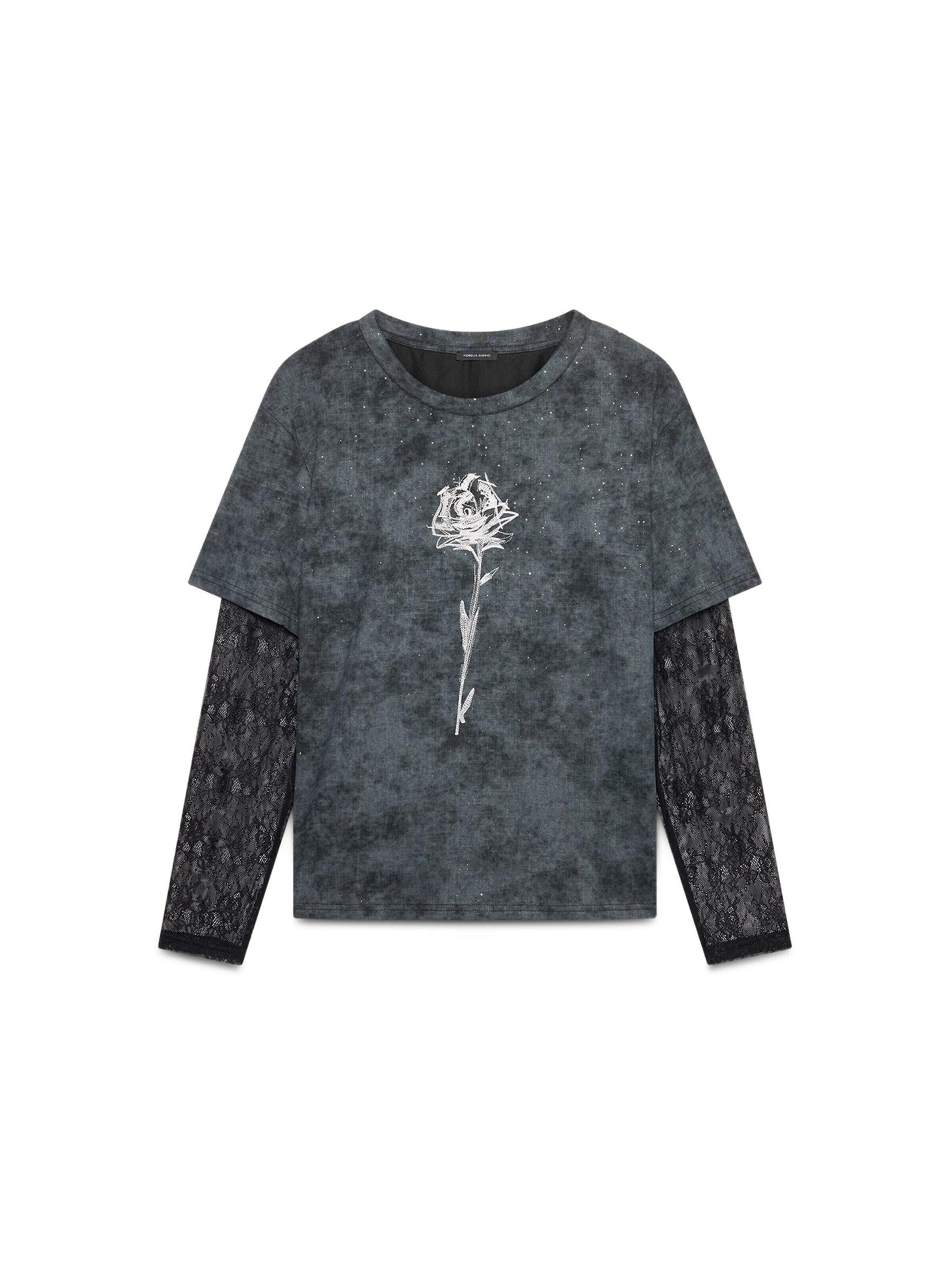 Fiorella Rubino Shirt in Black: front