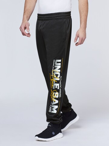 UNCLE SAM Tapered Pants in Black