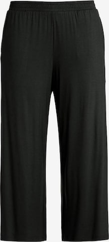 Ulla Popken Wide leg Pants in Black: front