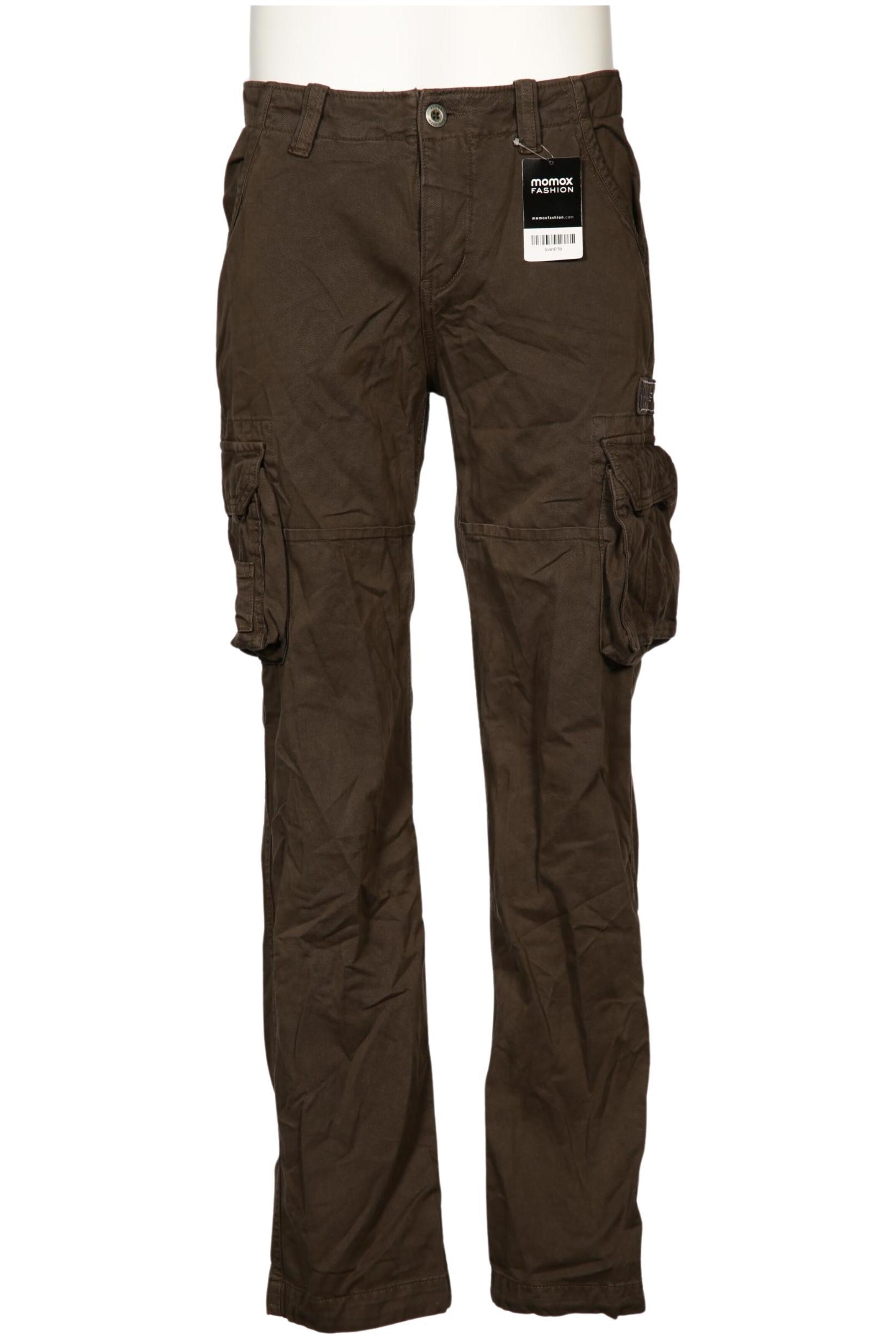 ALPHA INDUSTRIES Pants in 33 in Brown: front