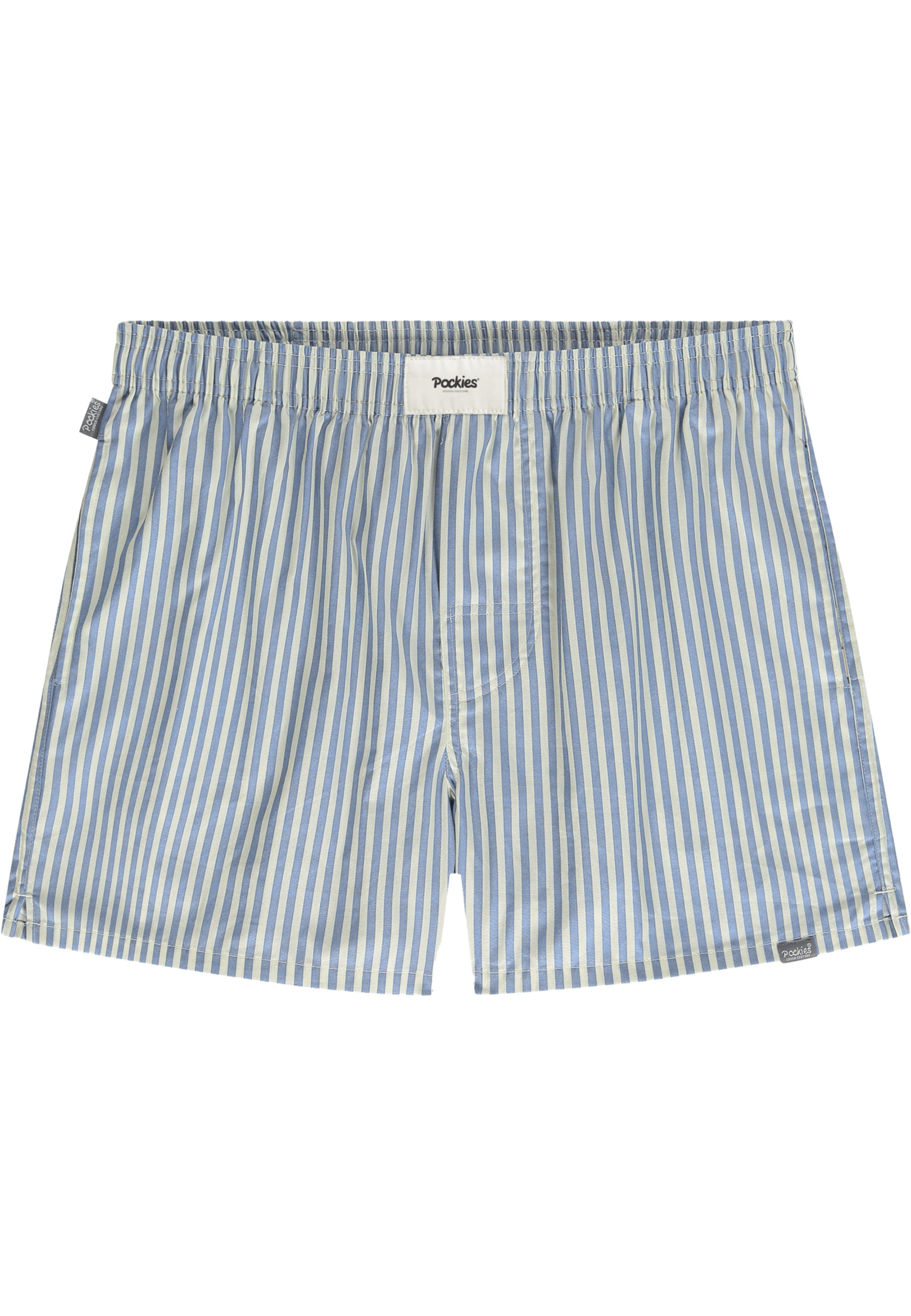 Pockies Boxershorts in Blauw: voorkant
