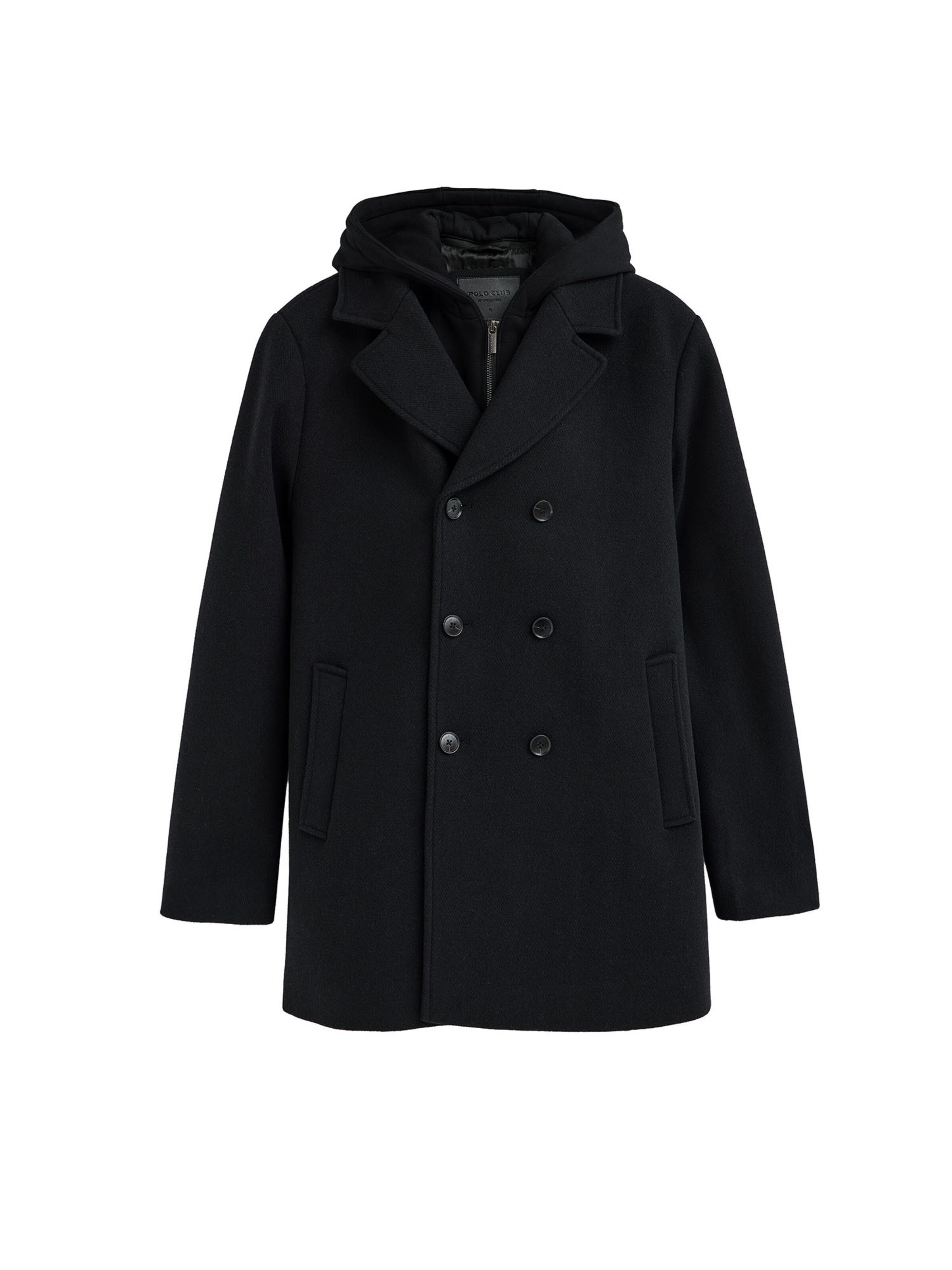 Polo Club Mantel  ' FLEMING ' in L in navy, Produktansicht