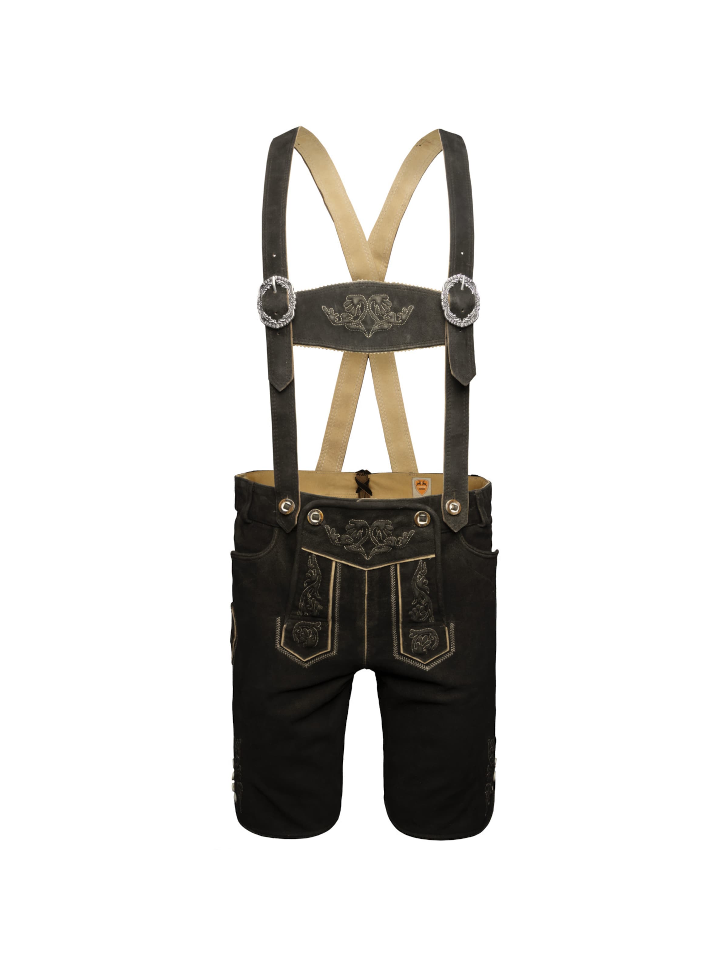 Country Maddox Regular Traditional Pants 'Egbert' in Brown: front