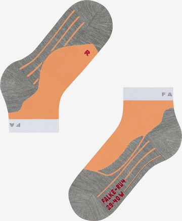 FALKE Athletic Socks in Orange: front