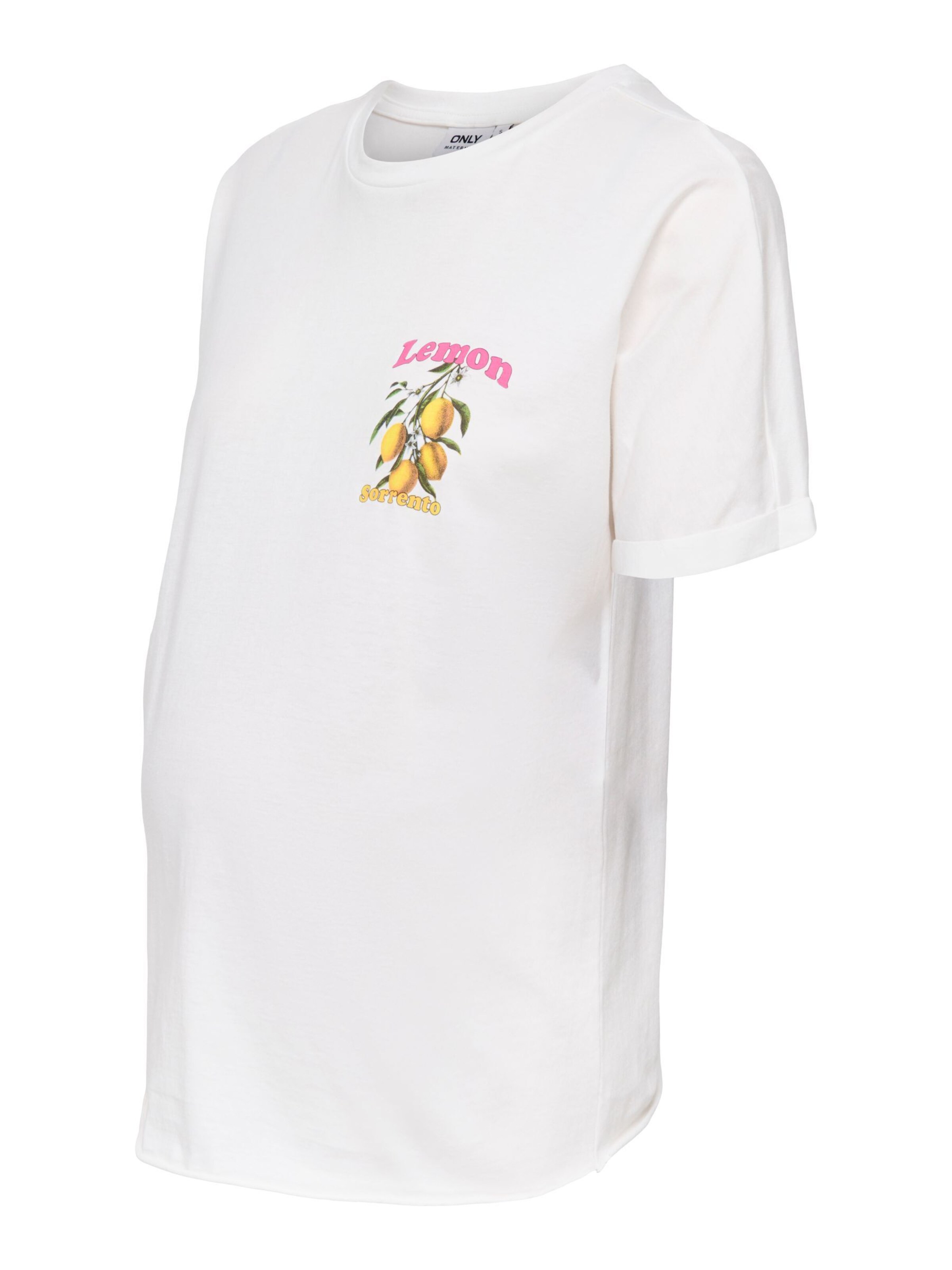 Only Maternity - Camiseta en blanco