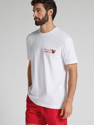 IUMAN Intimissimi T-Shirt in Weiß: Vorderseite