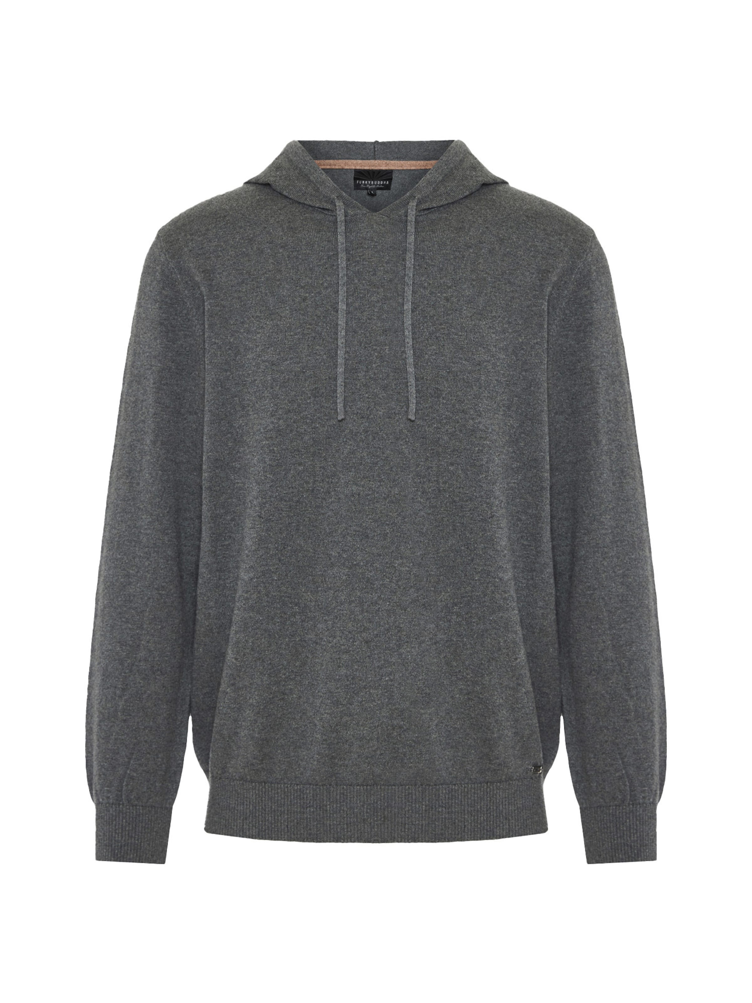 Funky Buddha Πουλόβερ σε γκρι: μπροστά