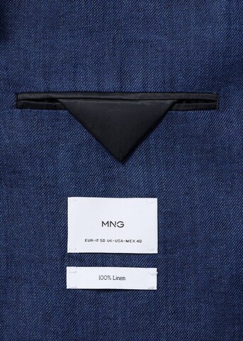 MANGO MAN Slim fit Suit Jacket 'Salerno' in Blue