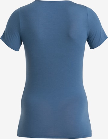 ICEBREAKER - Camisa funcionais 'Siren' em azul