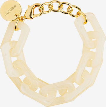 Cheeky Chain Munich Armband 'Kelly' in Beige: Vorderseite