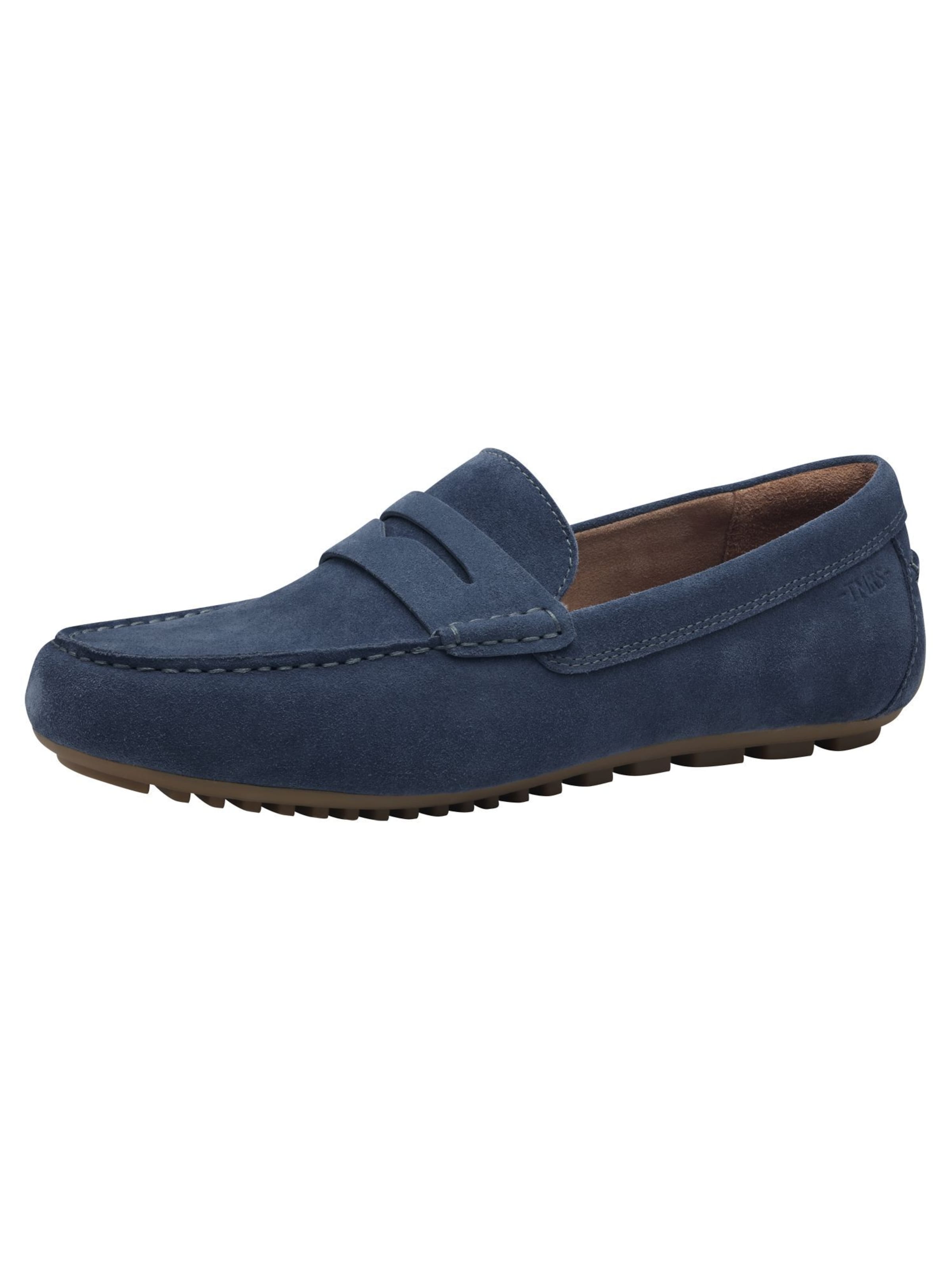 Mocassin Tamaris en bleu : devant