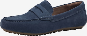 Mocassin Tamaris en bleu : devant